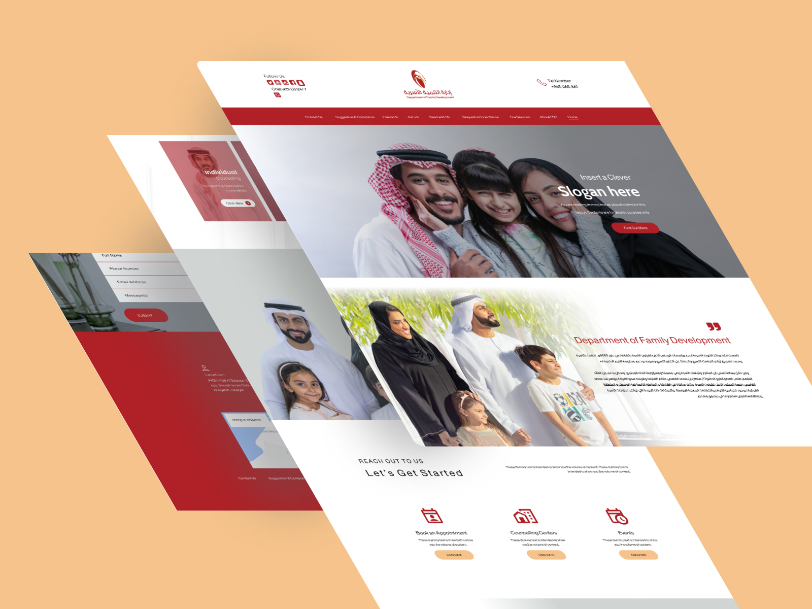 Family Development Department and Branches